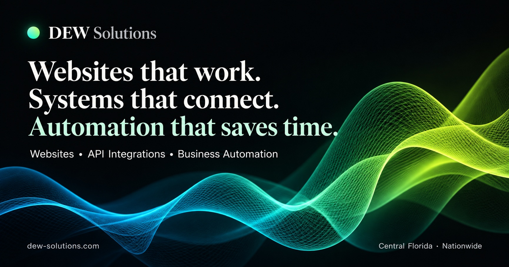 DEW Solutions | Web Design & AI Automation Agency That Drives Growth